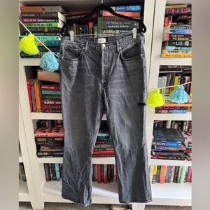 Free People x Citizens of Humanity Libby Gray Jeans vintage denim distressed